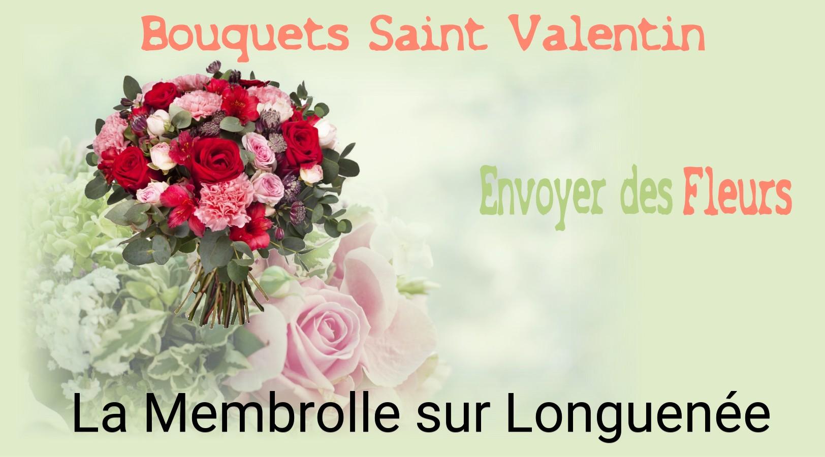 Roses de Saint-Valentin livrées à La Membrolle-sur-Longuenée