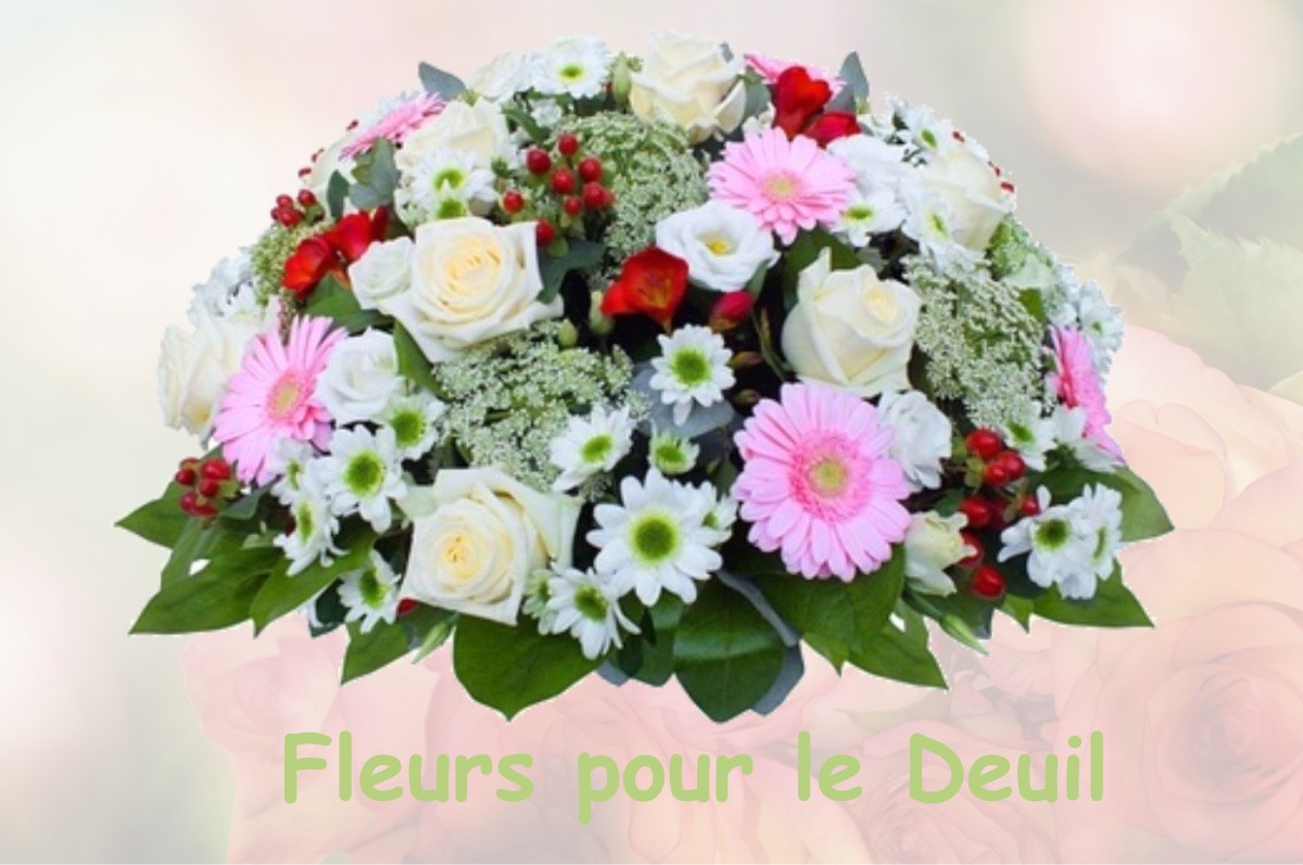 fleurs deuil LA-MEMBROLLE-SUR-LONGUENEE
